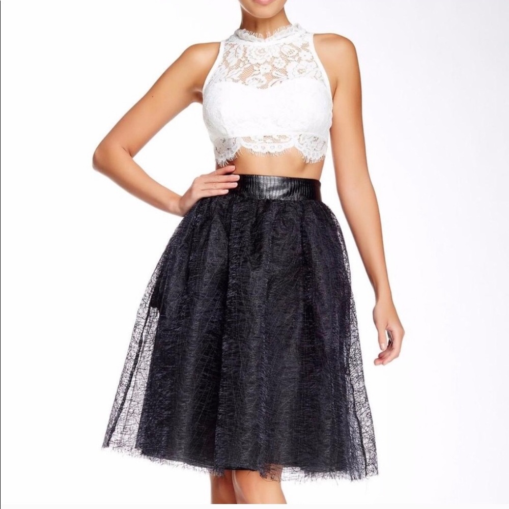 XL skirt, black, new